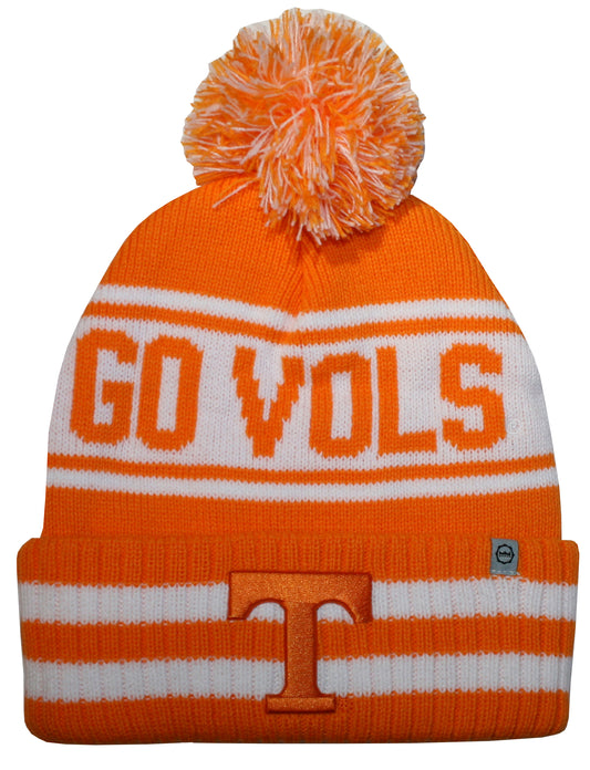 Tennessee Volunteers Franchise Club Unisex Rally Cry Knit Hat with Pom