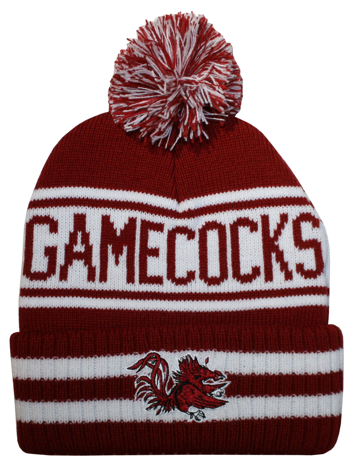 South Carolina Gamecocks Franchise Club Unisex Rally Cry Knit Hat with Pom