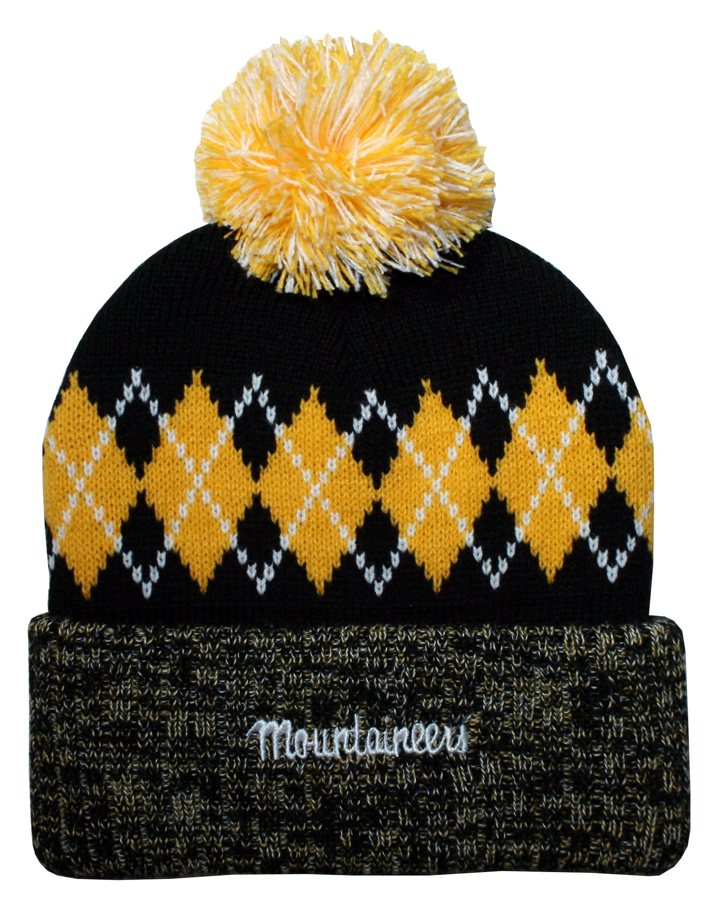 Appalachian State Mountaineers Franchise Club Unisex The Blur Knit Hat with Pom