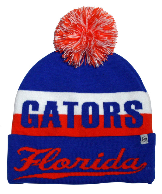 Florida Gators Franchise Club Unisex Jaquard Knit Hat with Pom
