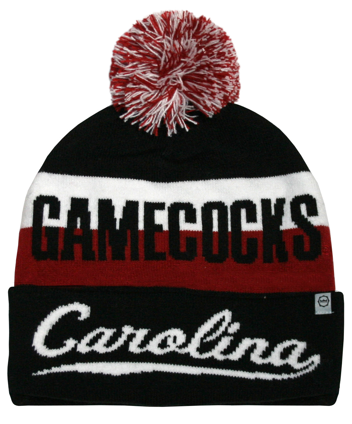 South Carolina Gamecocks Franchise Club Unisex Jaquard Knit Hat with Pom
