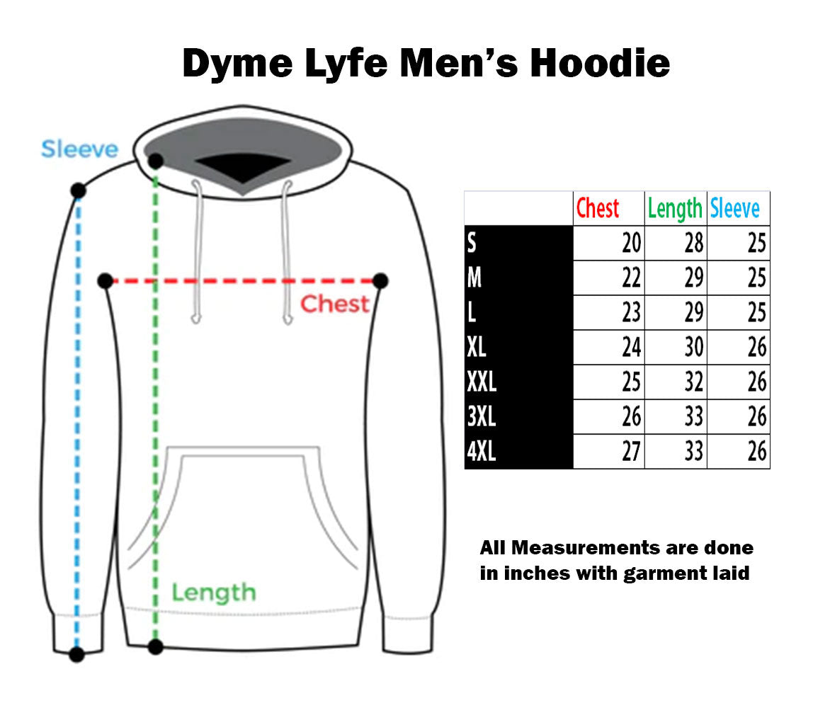 LSU Tigers Dyme Lyfe Mens College Retro Diamond Logo Hoodie