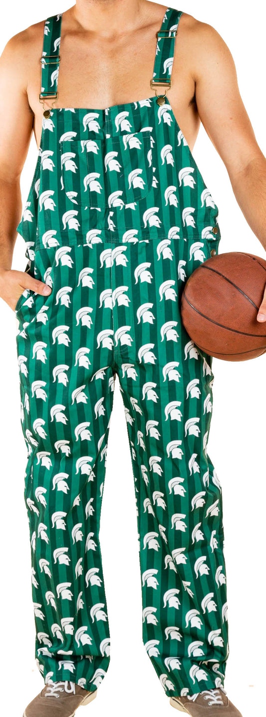 Michigan State Spartans Tellum and Chop College Denim Overall