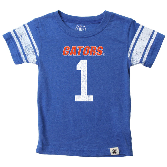 Florida Gators Wes and Willy Youth Boys College Short Sleeve Jersey T-Shirt