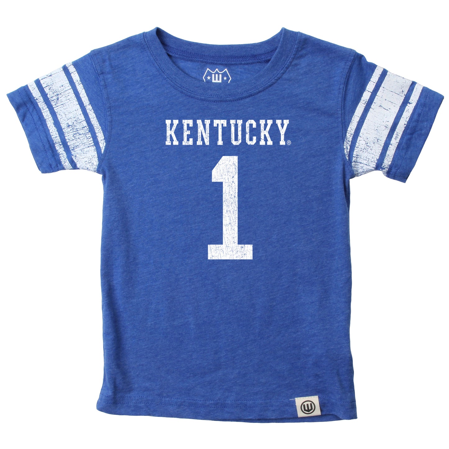 Kentucky Wildcats Wes and Willy Youth Boys College Short Sleeve Jersey T-Shirt