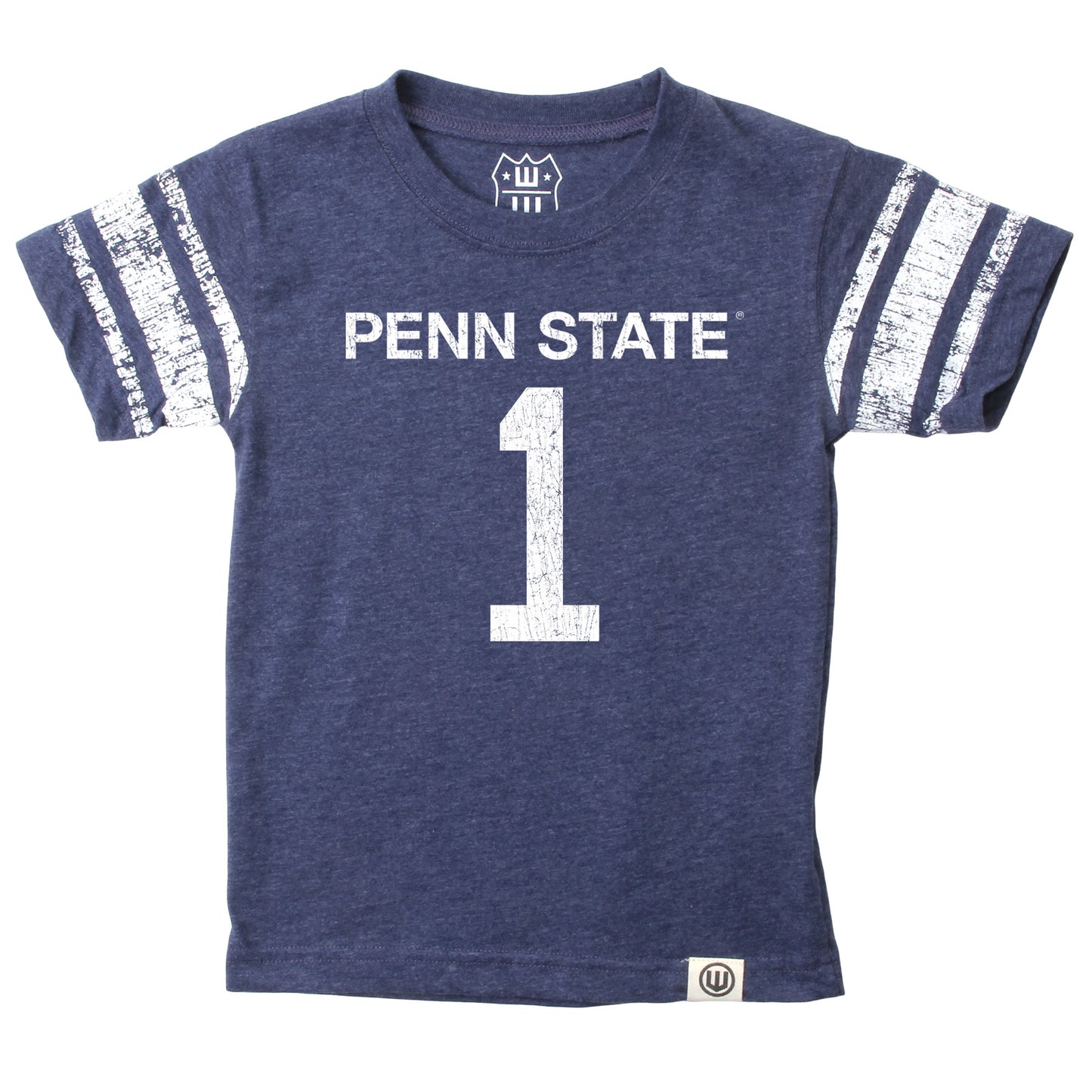 Penn State Nittany Lions Wes and Willy Youth Boys College Short Sleeve Jersey T-Shirt