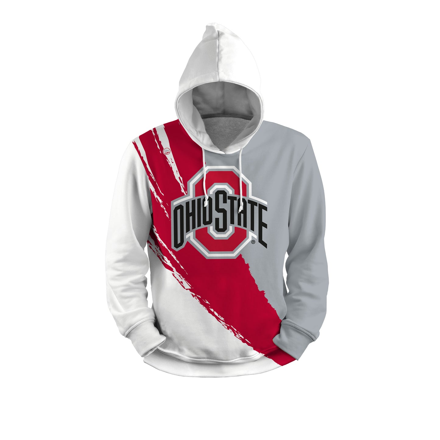 Ohio State Buckeyes Mens Dyme Lyfe Wave Hoodie