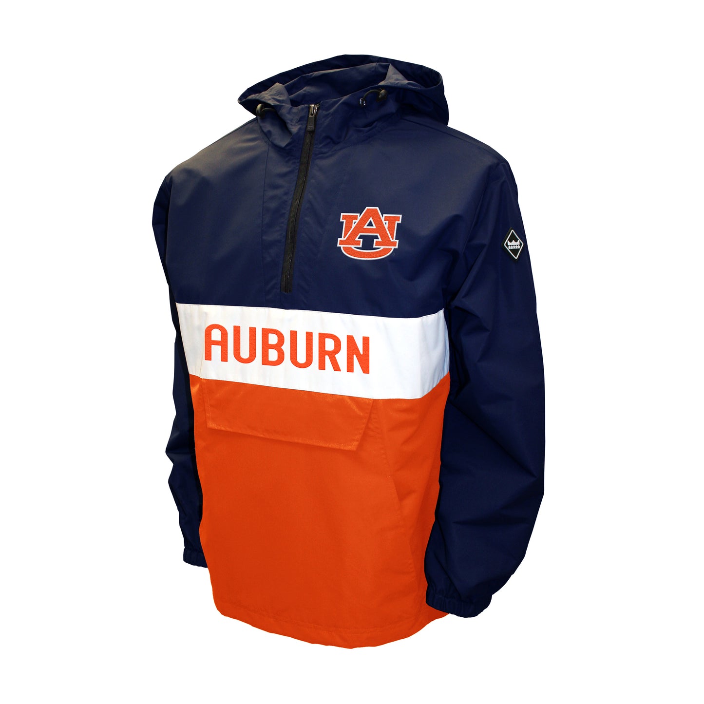 Auburn Tigers Franchise Club Mens NCAA Alpha Anorak Jacket