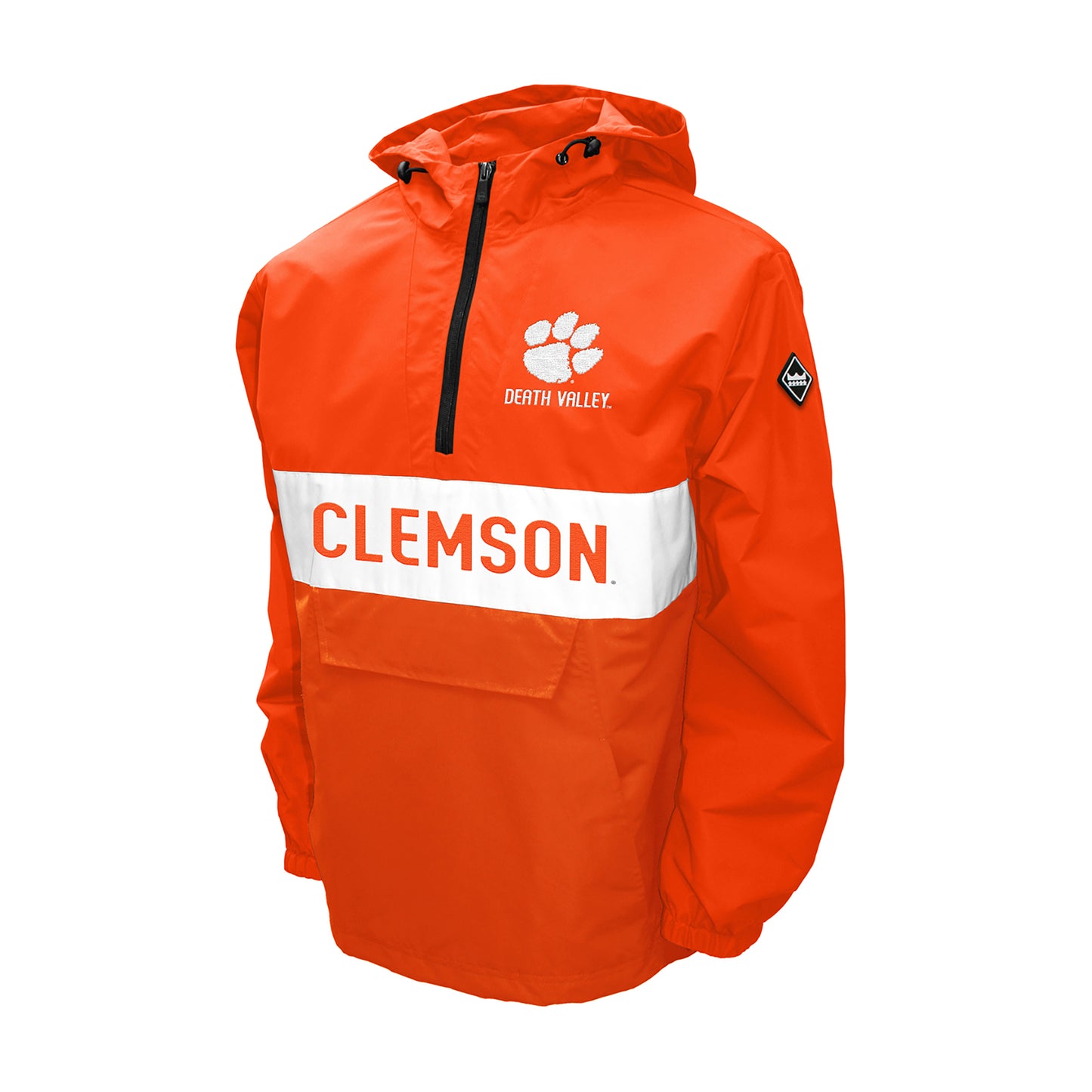 Clemson Tigers Franchise Club Mens NCAA Alpha Anorak Jacket