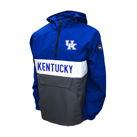 Kentucky Wildcats Franchise Club Mens NCAA Alpha Anorak Jacket