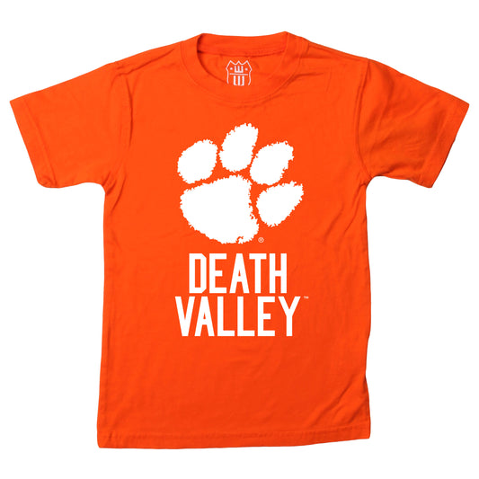 Clemson Tigers Wes and Willy Youth College Team Slogan T-Shirt