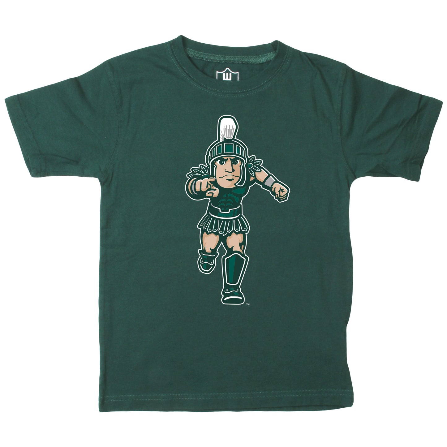 Michigan State Spartans Wes and Willy Youth Boys College Team Logo T-Shirt