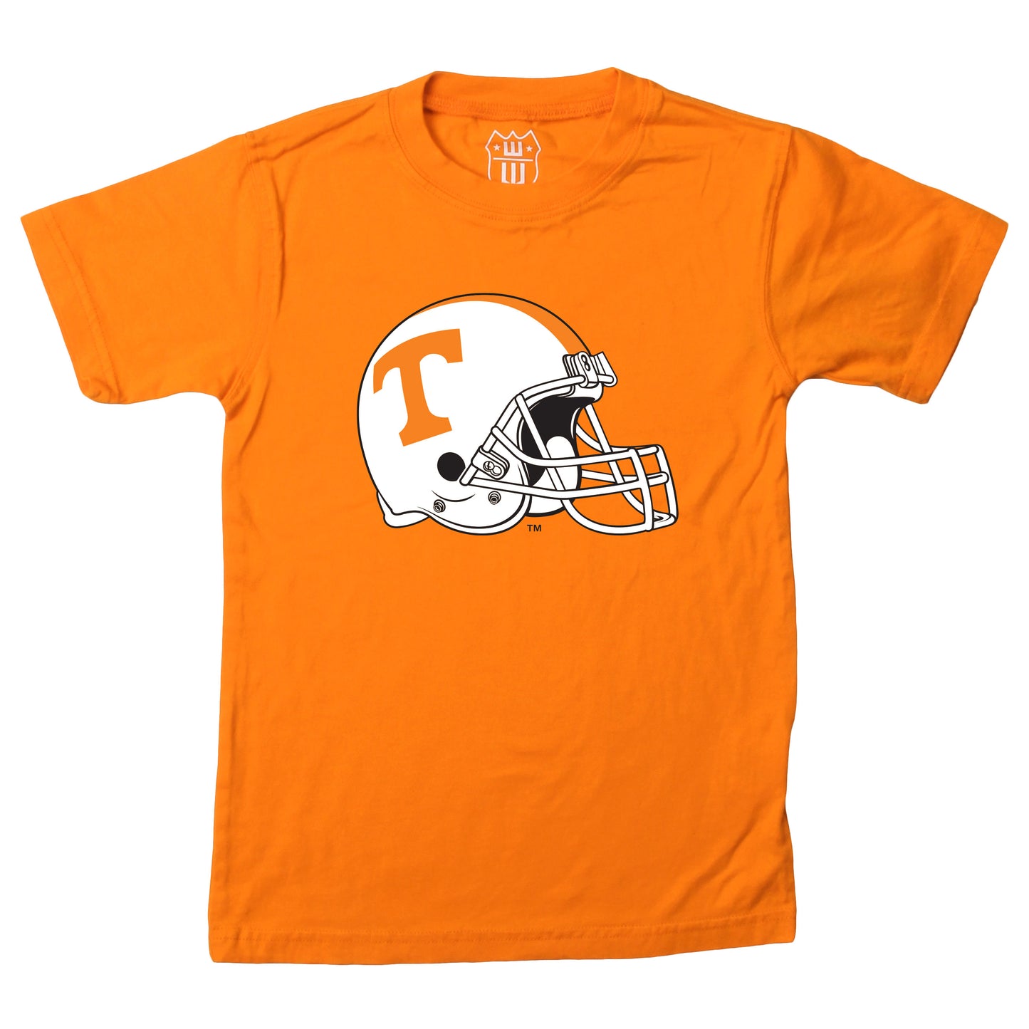 Tennessee Volunteers Wes and Willy Youth College Helmet Logo T-Shirt