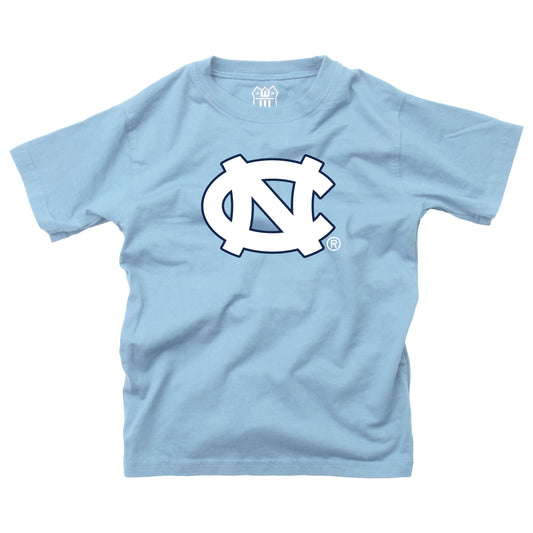 North Carolina Tar Heels Wes and Willy Youth Boys College Team Logo T-Shirt