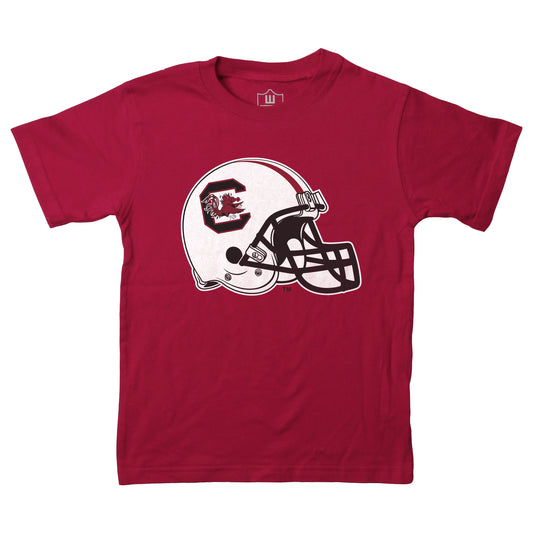 South Carolina Gamecocks Wes and Willy Youth College Helmet Logo T-Shirt