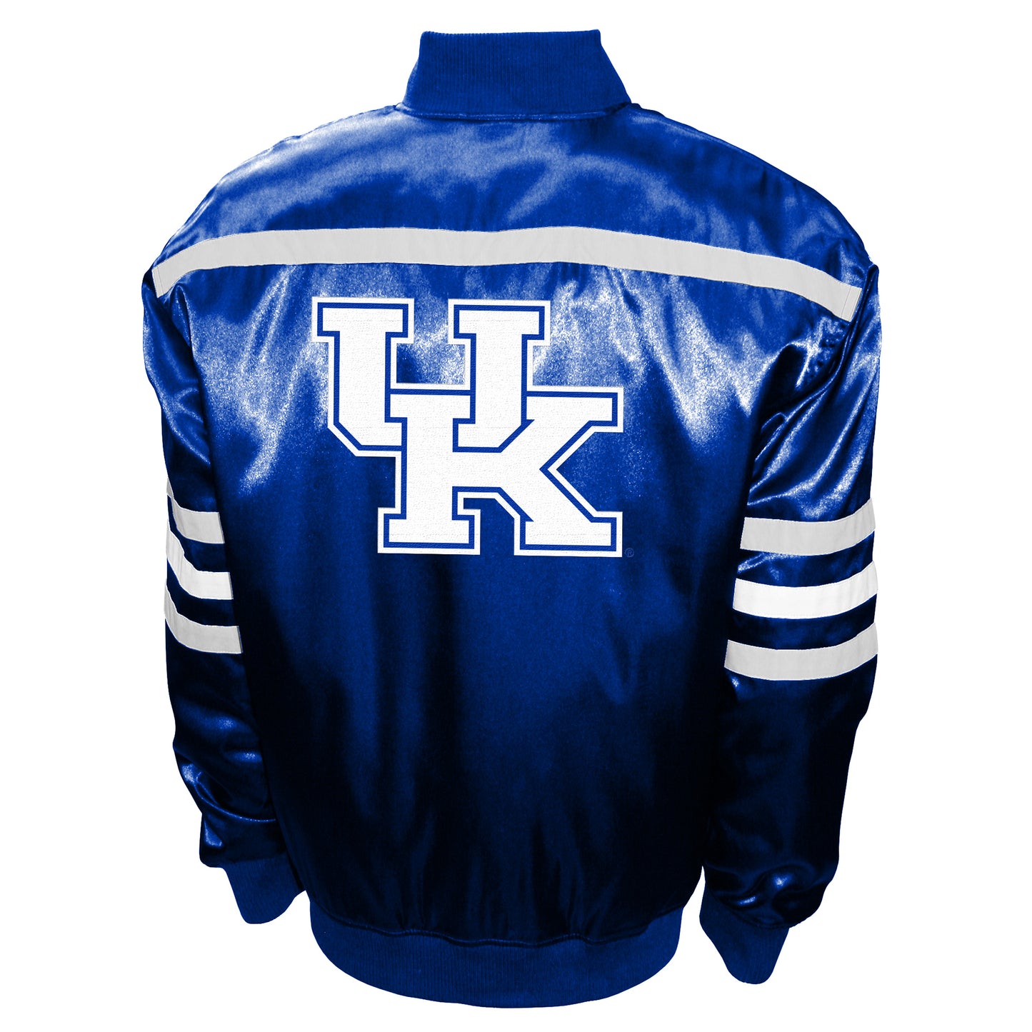 Kentucky Wildcats Franchise Club Mens 2nd Era Full-Snap Satin Jacket