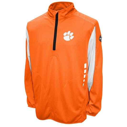 Clemson Tigers Franchise Club Men's College Flex Thermatec Quarter-Zip Pullover Jacket