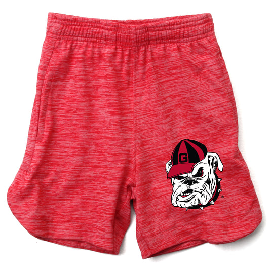 Georgia Bulldogs Youth Boys Wes and Willy Cloudy Yarn Shorts