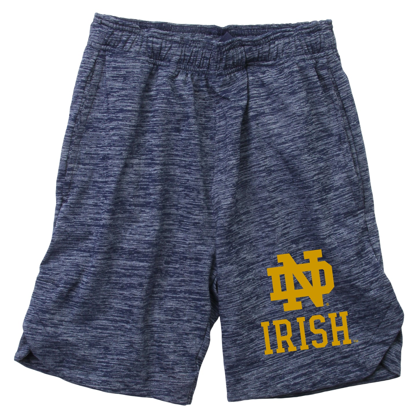 Notre Dame Fighting Irish Youth Boys Wes and Willy Cloudy Yarn Shorts