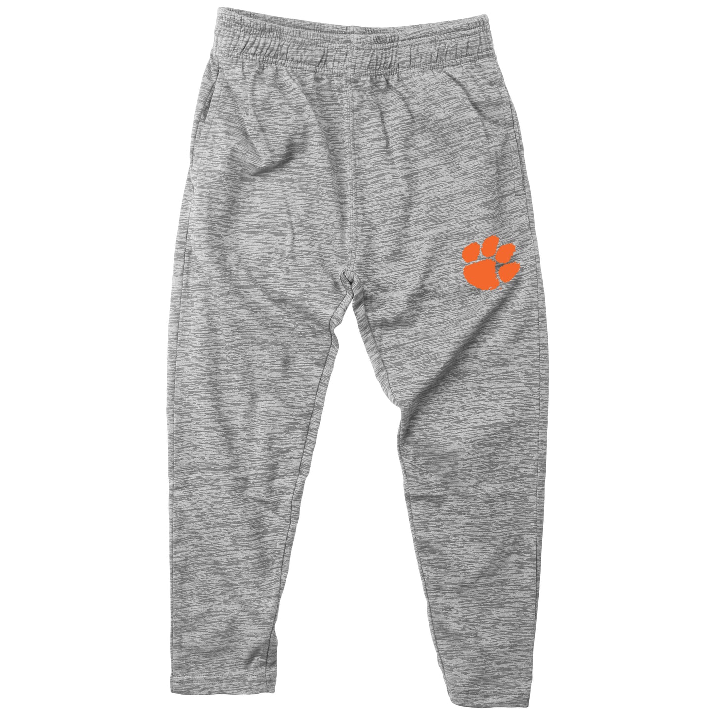 Clemson Tigers Wes and Willy Youth Boys Cloudy Yarn Athletic Pant