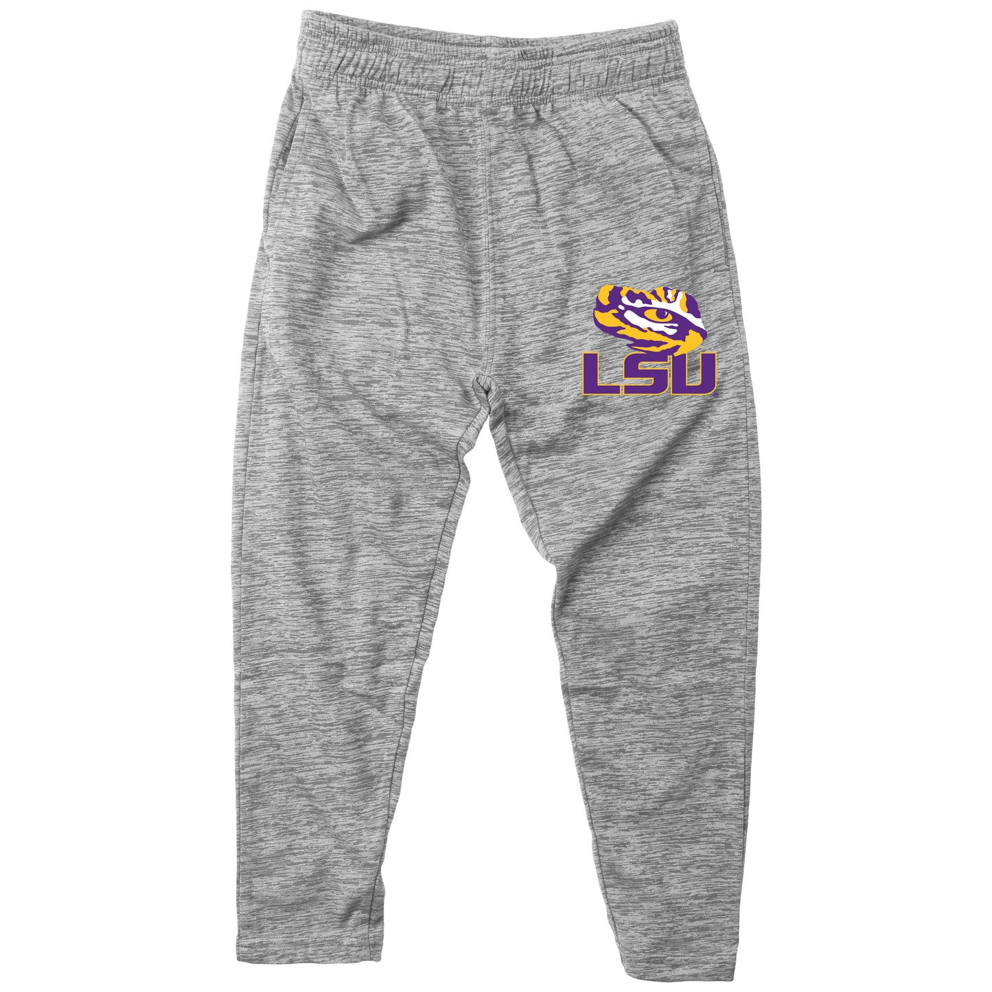 LSU Tigers Wes and Willy Youth Boys Cloudy Yarn Athletic Pant