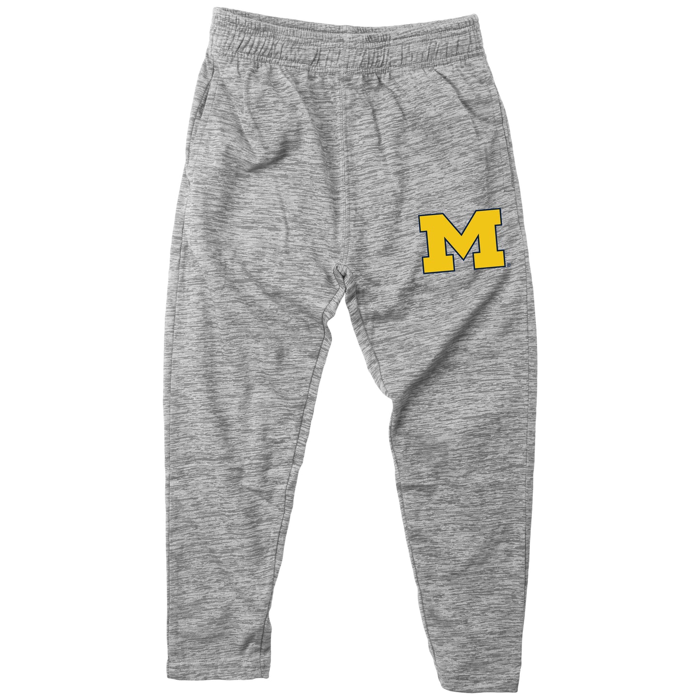 Michigan Wolverines Wes and Willy Youth Boys Cloudy Yarn Athletic Pant