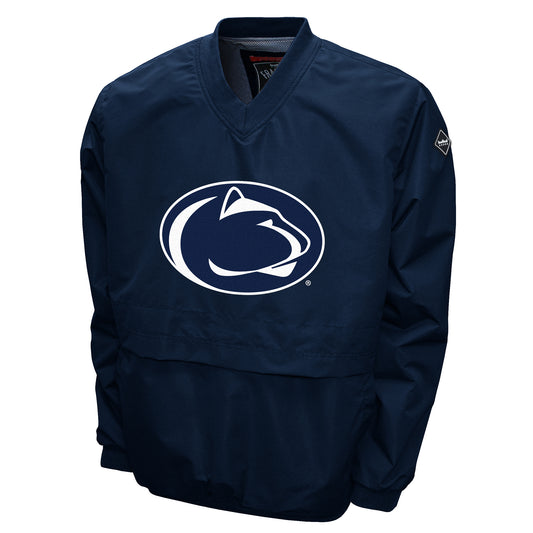 Penn State Nittany Lions Franchise Club Men's Big Logo Windshell V-Neck Pullover Jacket