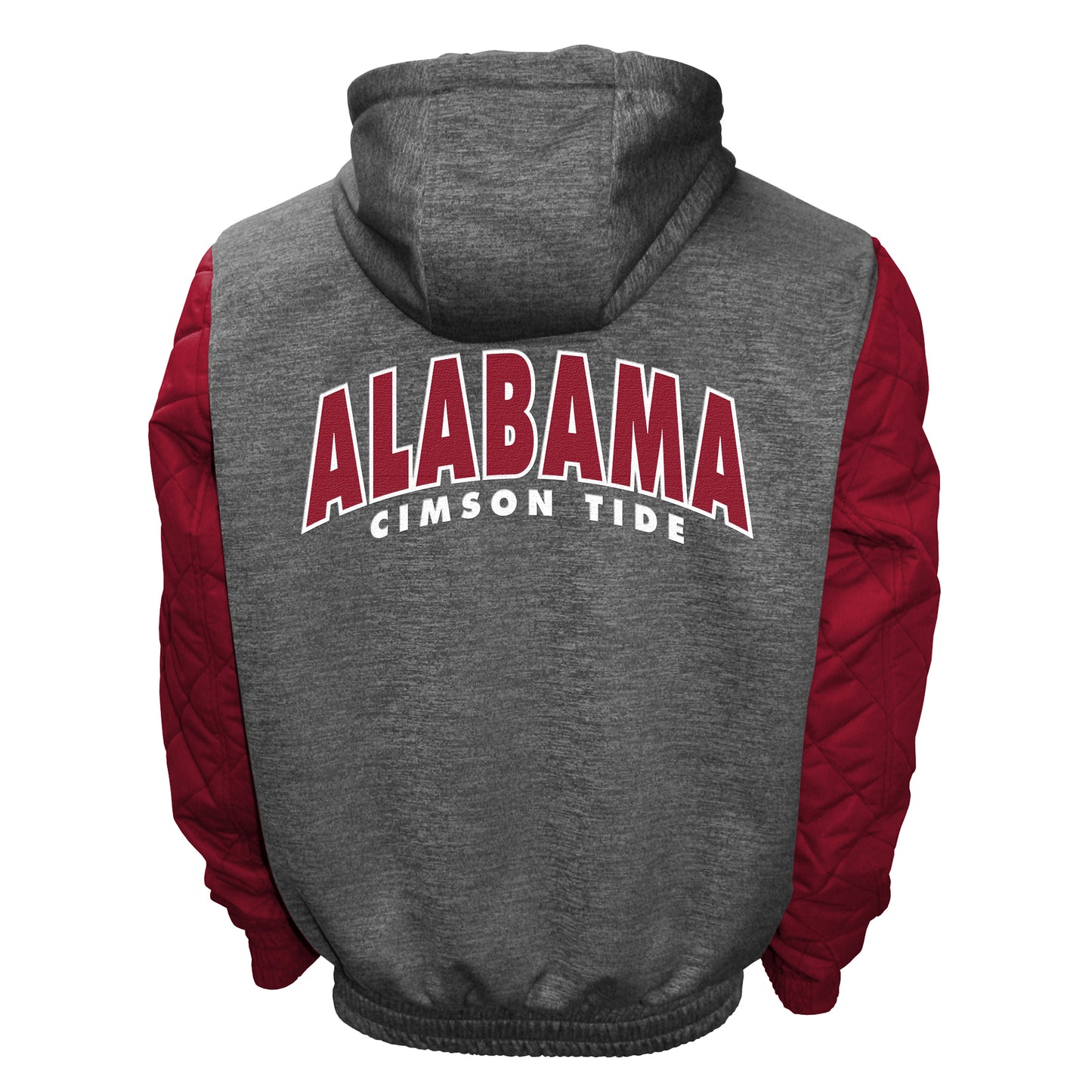 Alabama Crimson Tide Franchise Club Men's Grid Game Full-Zip Hoodie Jacket