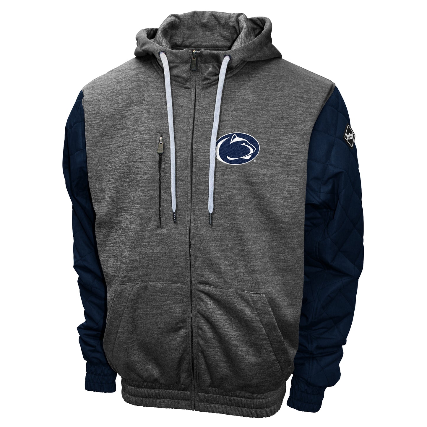 Penn State Nittany Lions Franchise Club Men's Grid Game Full-Zip Hoodie Jacket