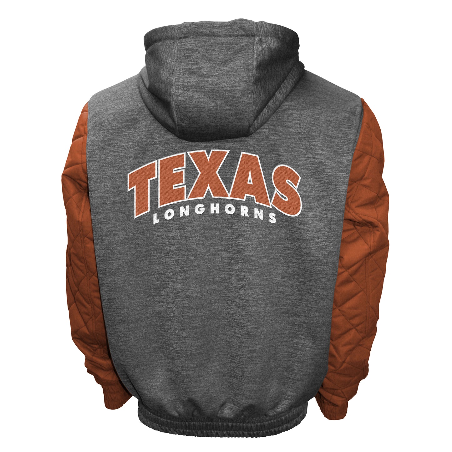 Texas Longhorns Franchise Club Men's Grid Game Full-Zip Hoodie Jacket