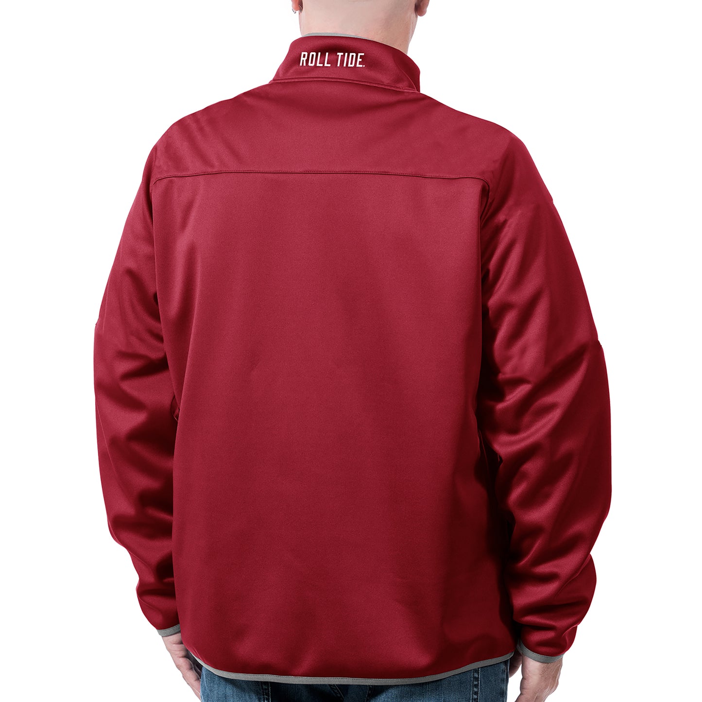 Alabama Crimson Tide Franchise Club Mens Softshell Full Zip Jacket