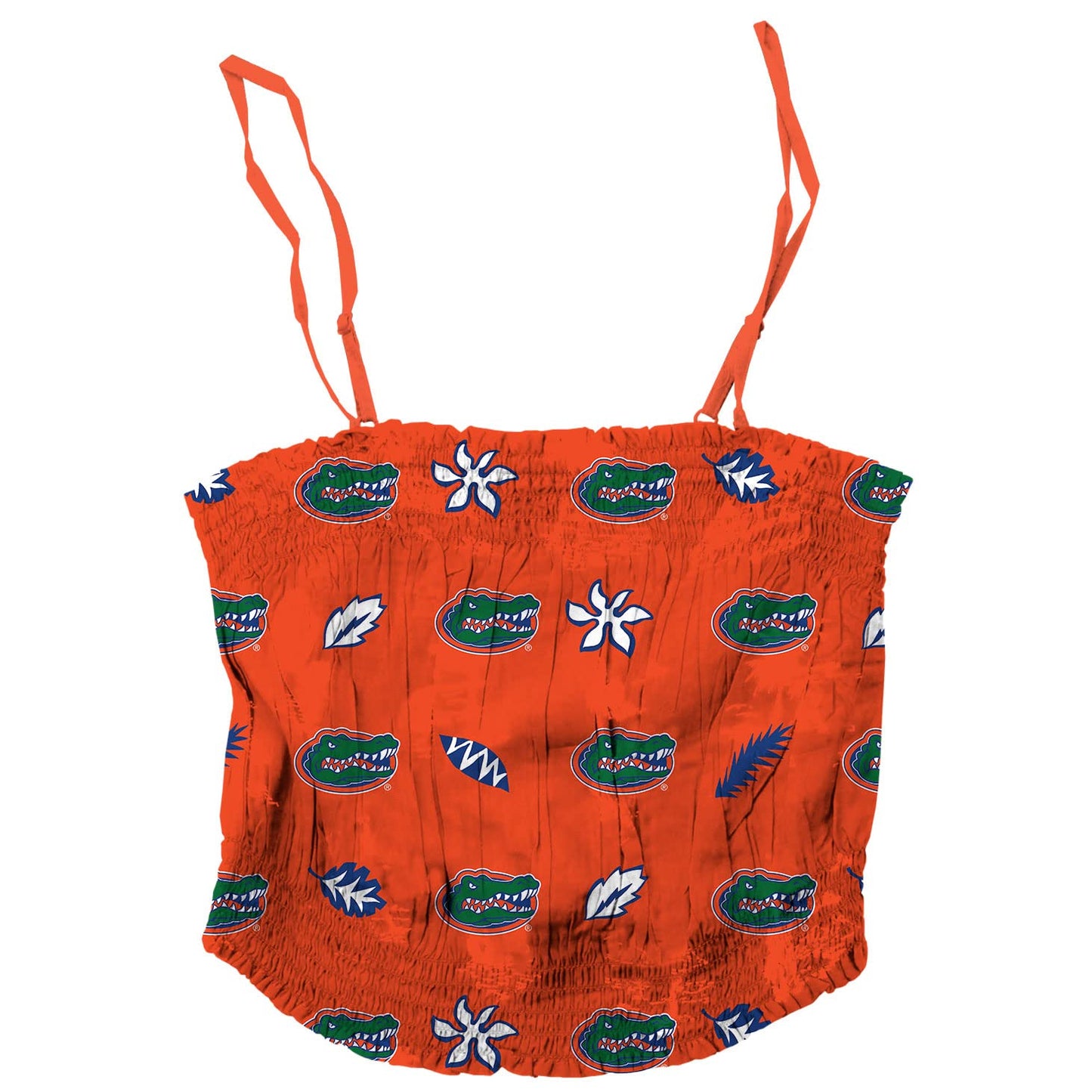 Florida Gators Wes and Willy Womens Halter Half Top Tank