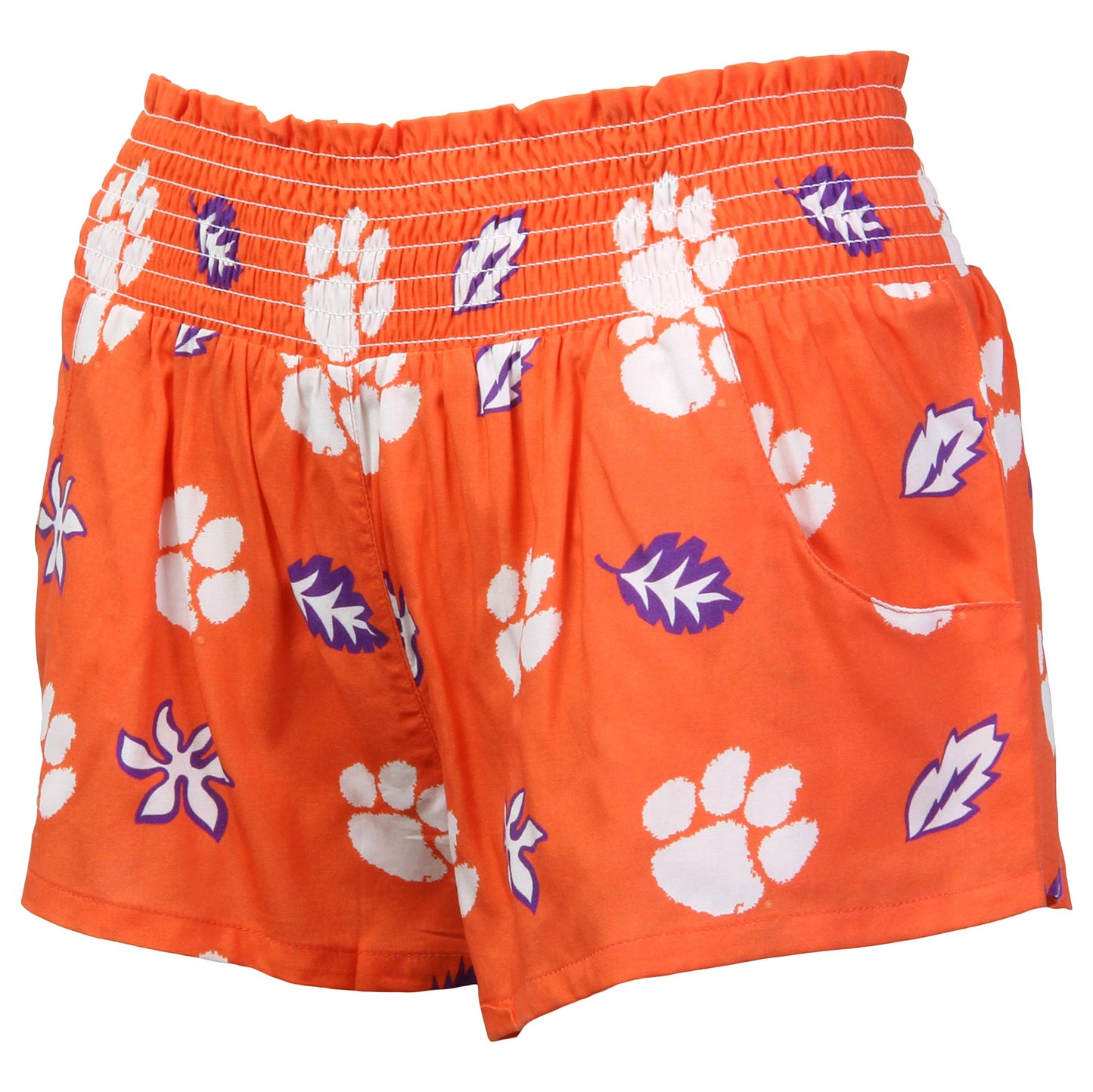 Clemson Tigers Wes and Willy Womens Beach Short