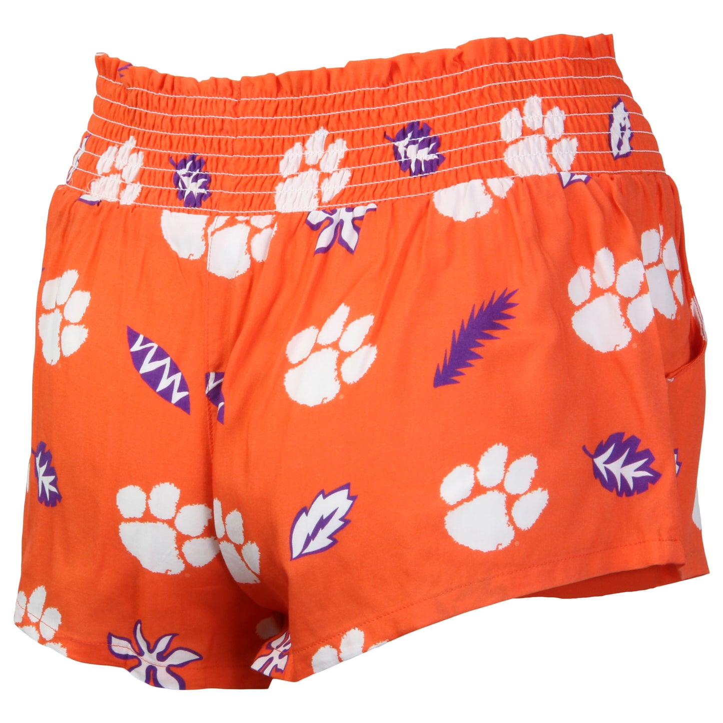 Clemson Tigers Wes and Willy Womens Beach Short