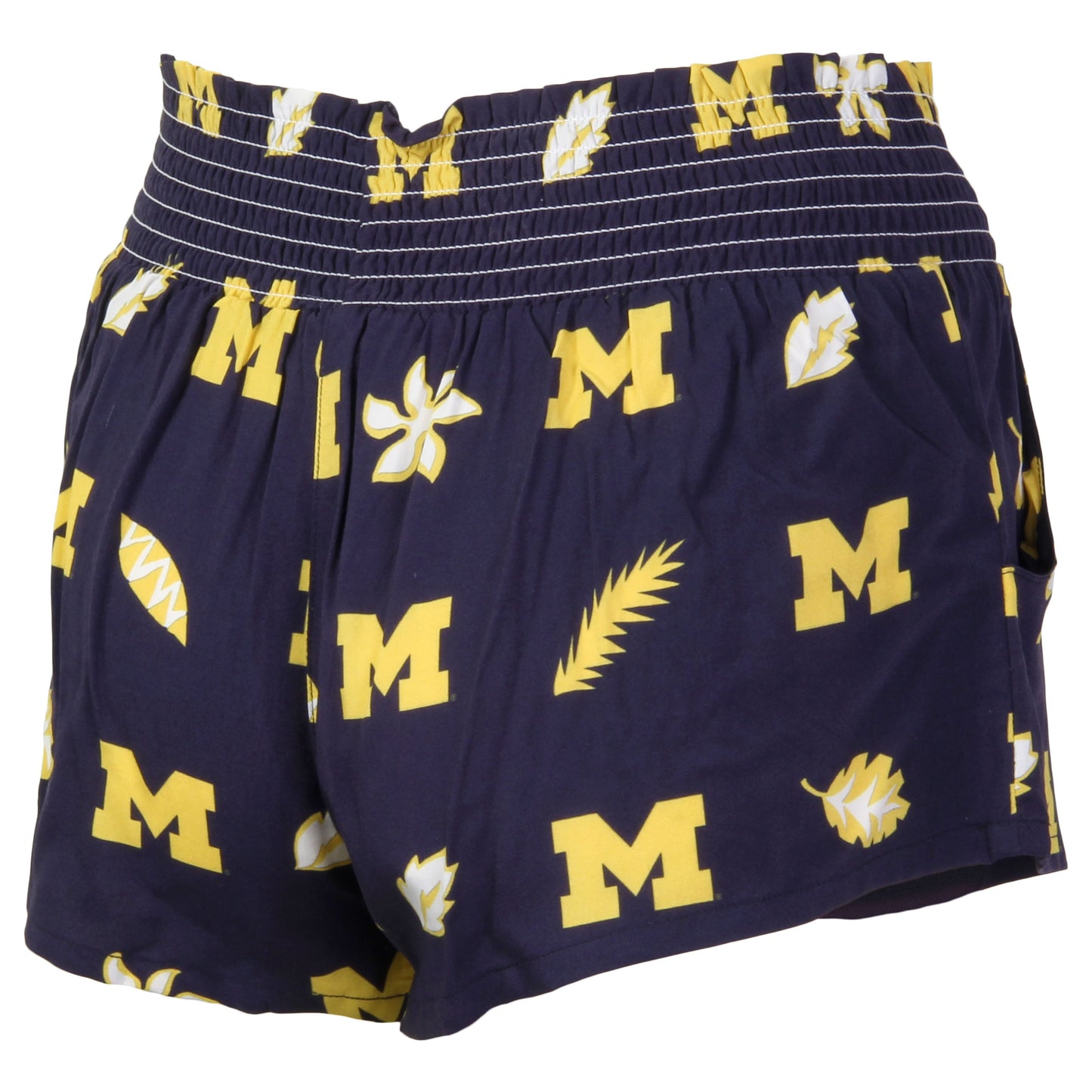 Michigan Wolverines Wes and Willy Womens Beach Short