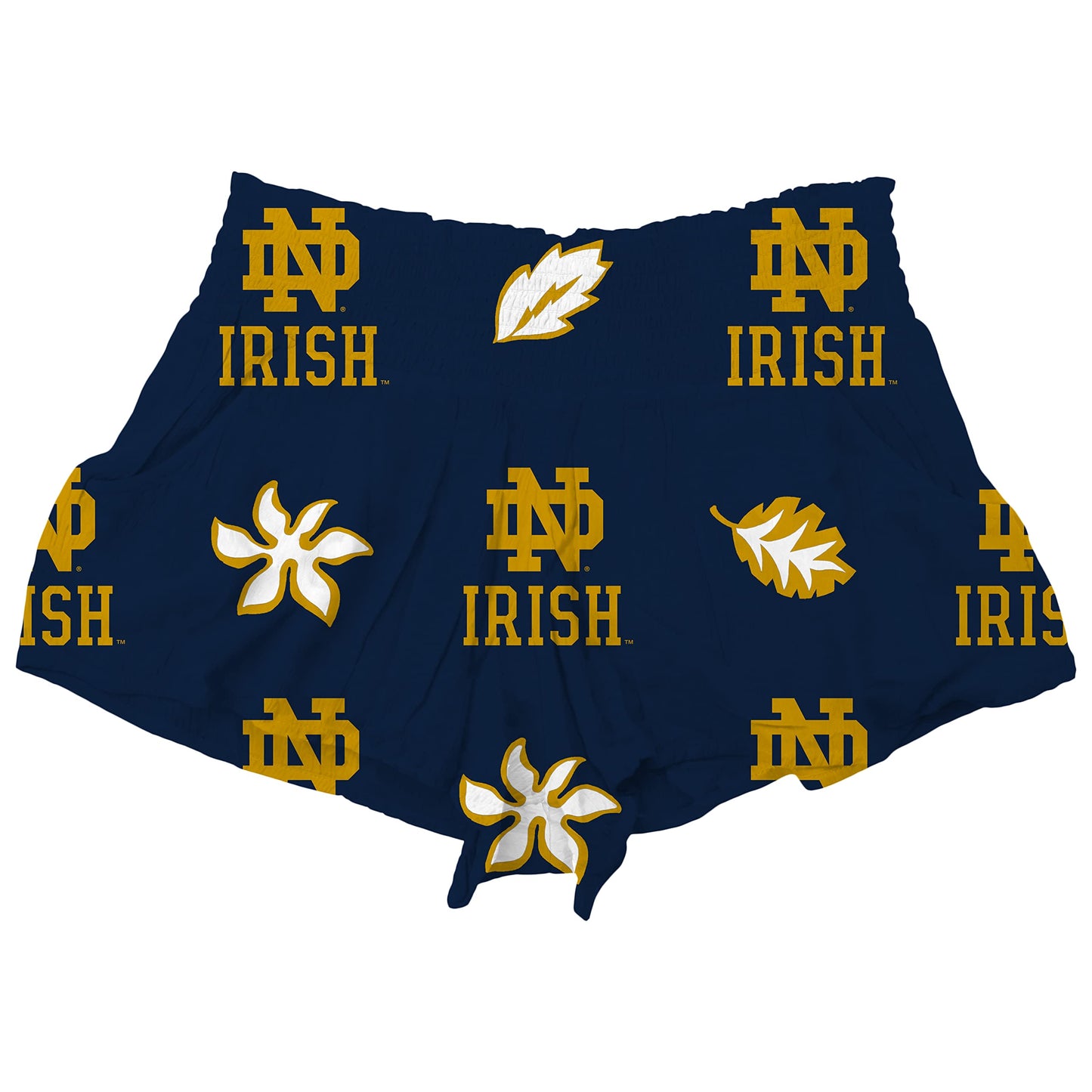 Notre Dame Fighting Irish Wes and Willy Womens Beach Short