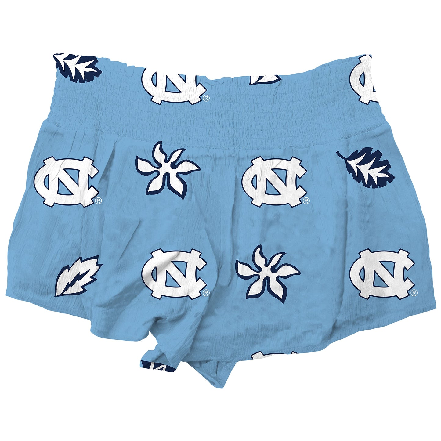 North Carolina Tar Heels Wes and Willy Womens Beach Short