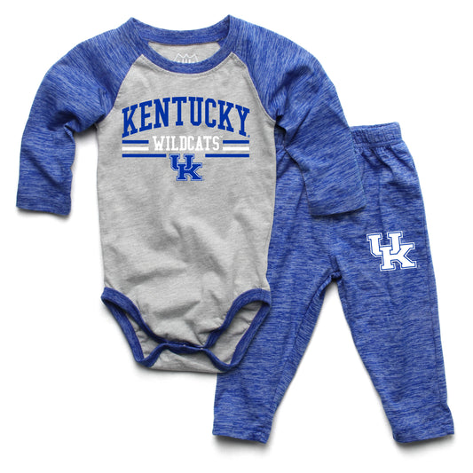 Kentucky Wildcats Wes and Willy Baby College Team Hopper and Pant Set