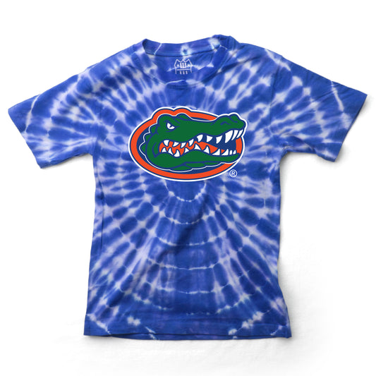 Florida Gators Wes and Willy Youth College Team Tie Dye T-Shirt