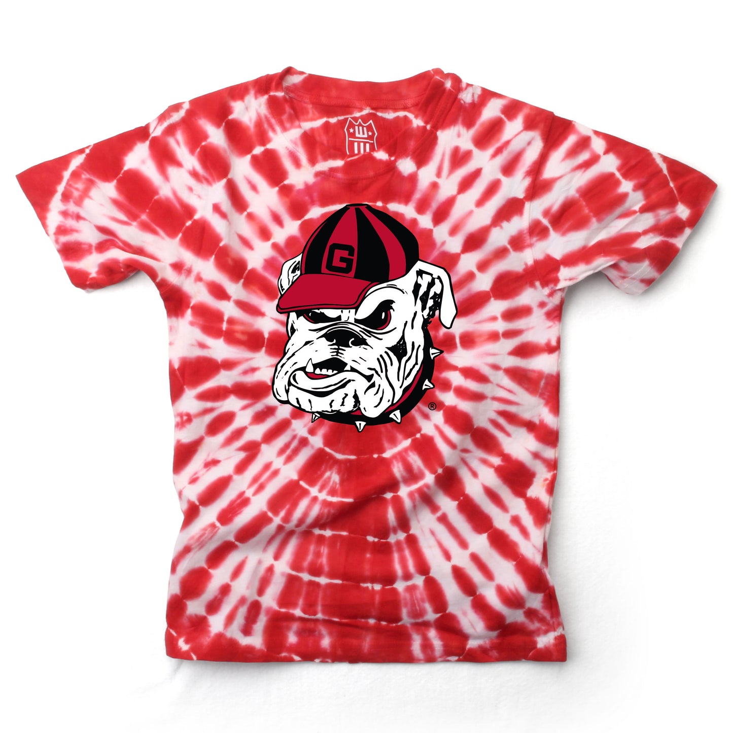 Georgia Bulldogs Wes and Willy Youth College Team Tie Dye T-Shirt