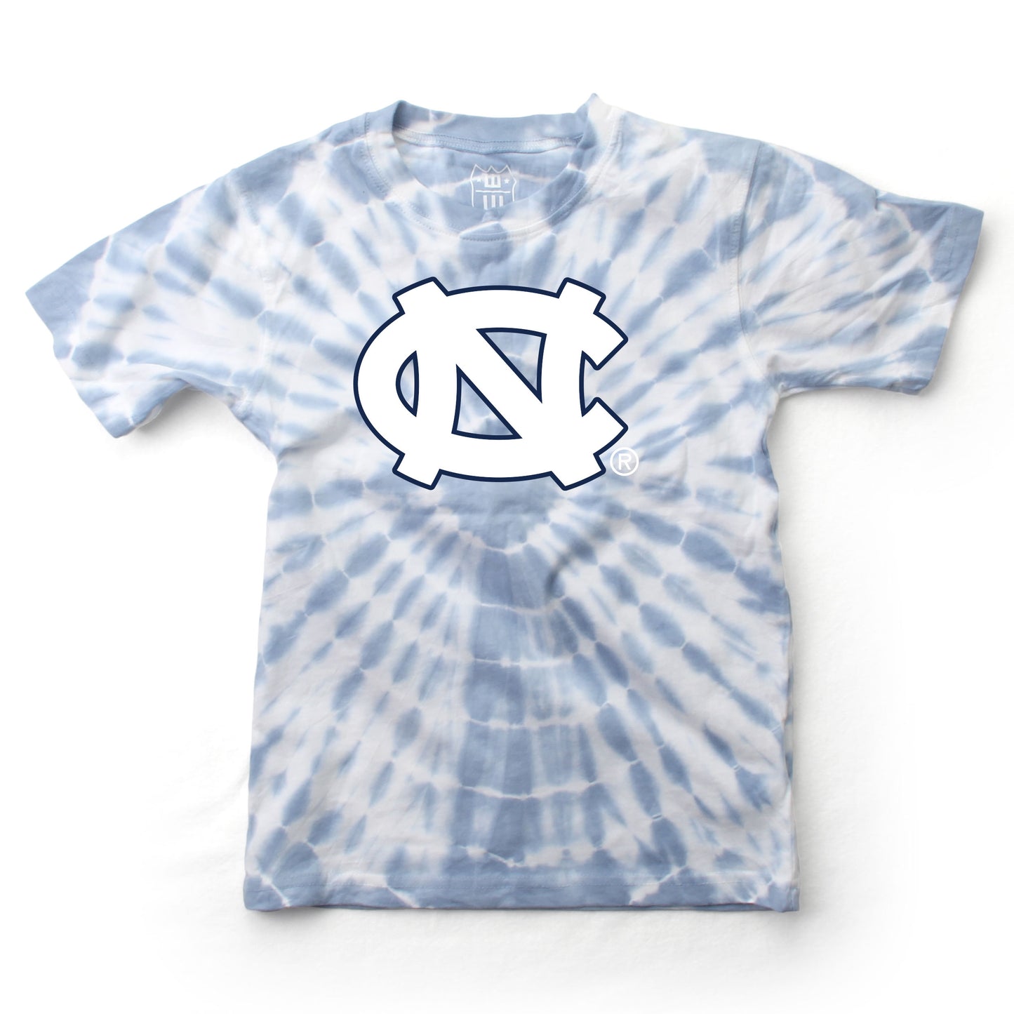 North Carolina Tar Heels Wes and Willy Youth College Team Tie Dye T-Shirt