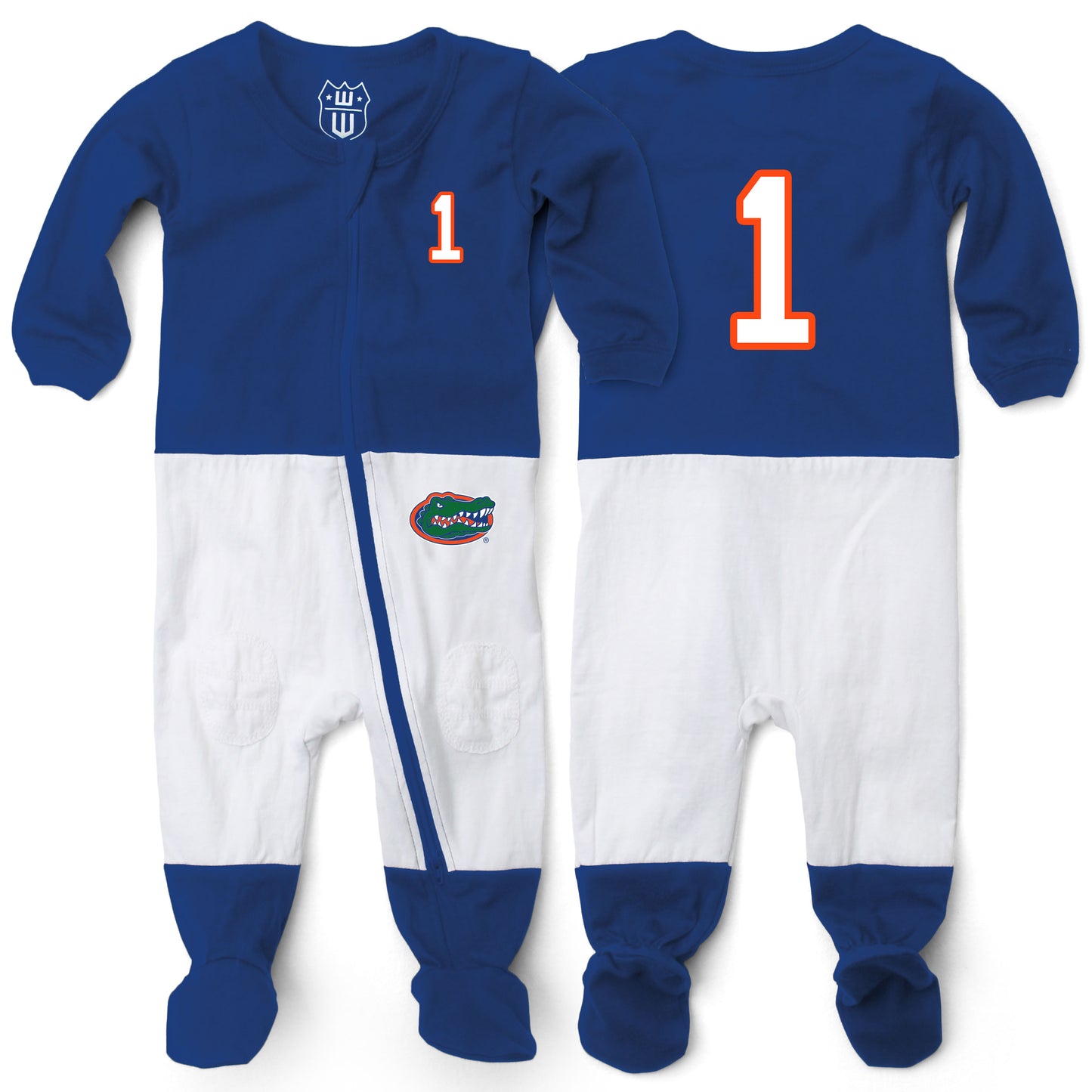 Florida Gators Wes and Willy Baby College Football Jersey Sleeper