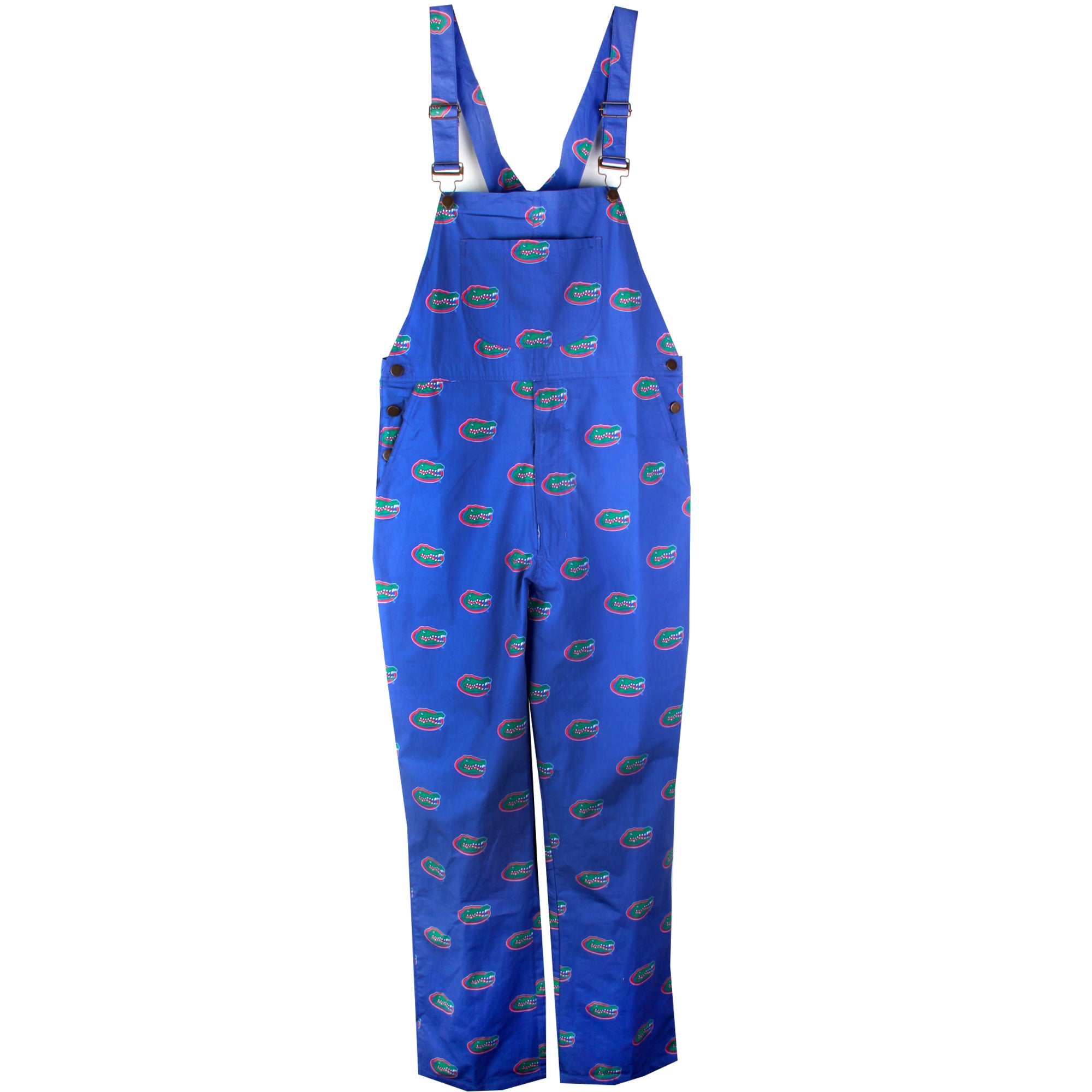 Florida Gators Wes and Willy Mens College Lightweight Fashion Overalls ...