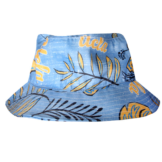 UCLA Bruins Wes and Willy Mens Vintage Floral Bucket Hat