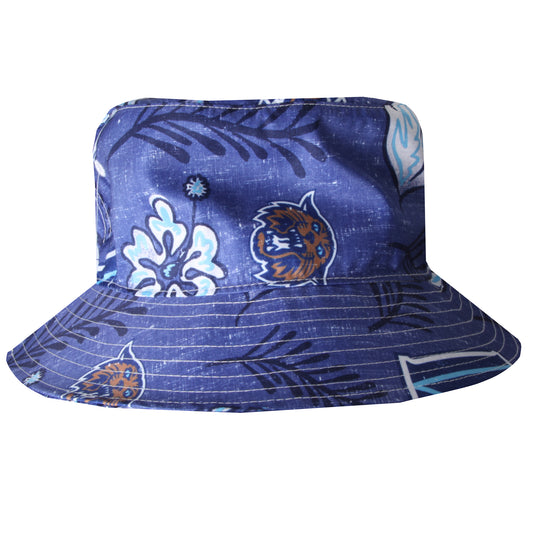 Wes and Willy Boise State Broncos Vintage Floral Bucket Hat