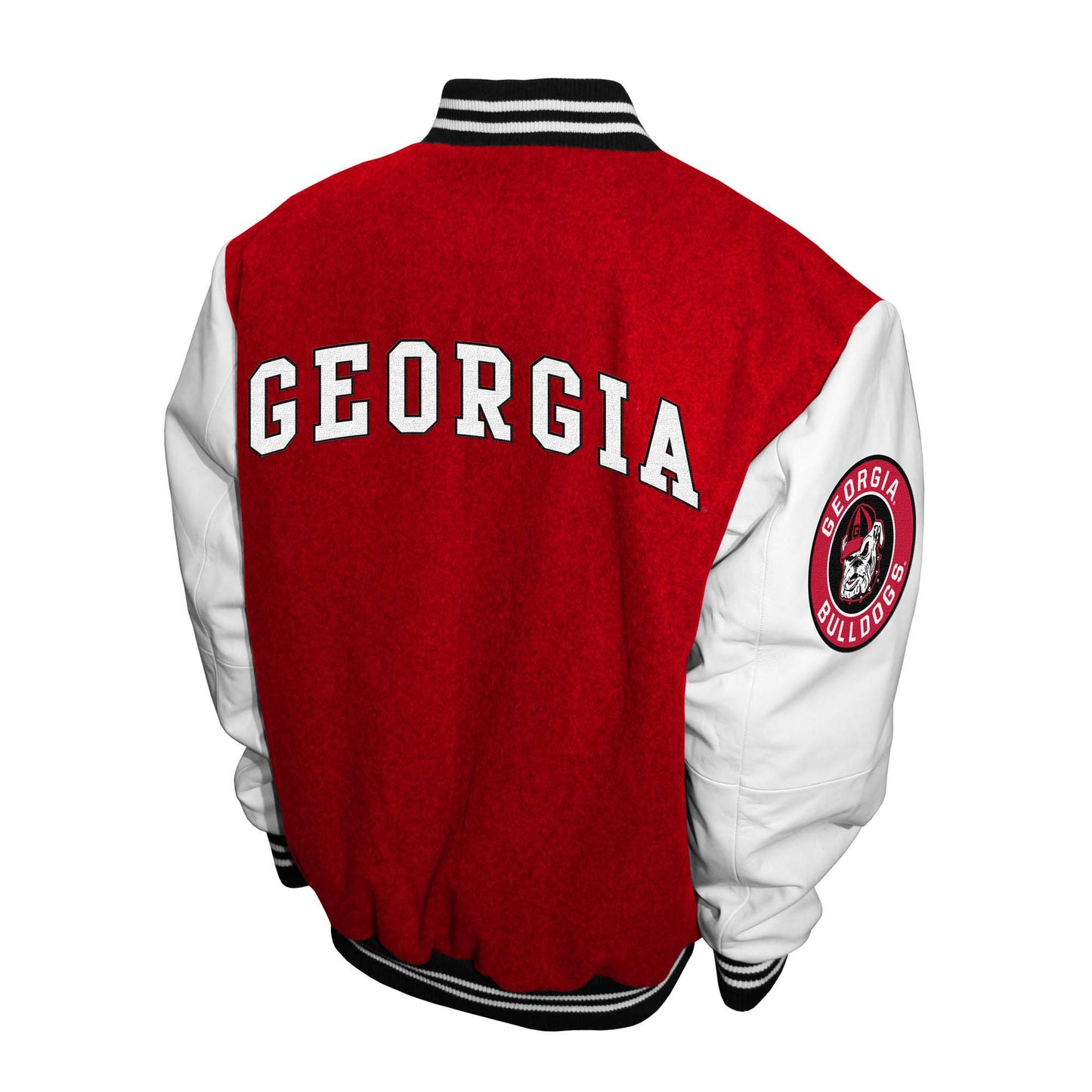 Georgia Bulldogs Franchise Club Mens Graduate Wool Varsity Letterman Jacket