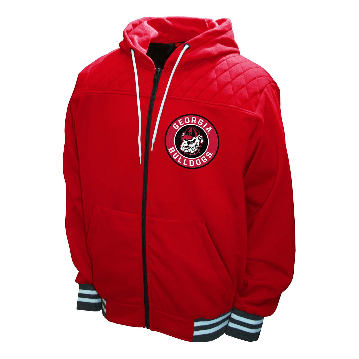 Georgia Bulldogs Franchise Club Mens Walk On Hoodie Jacket