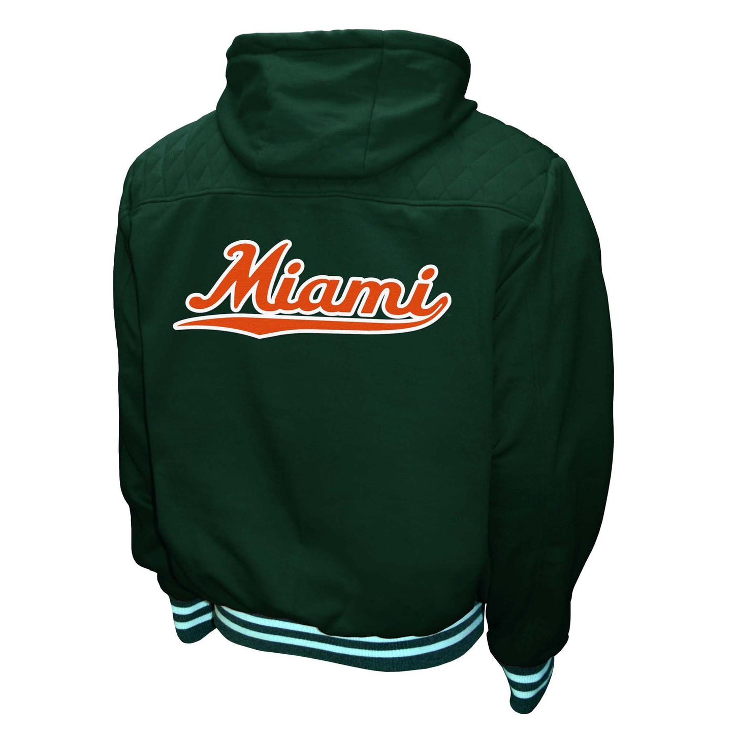 Miami Hurricanes Franchise Club Mens Walk On Hoodie Jacket