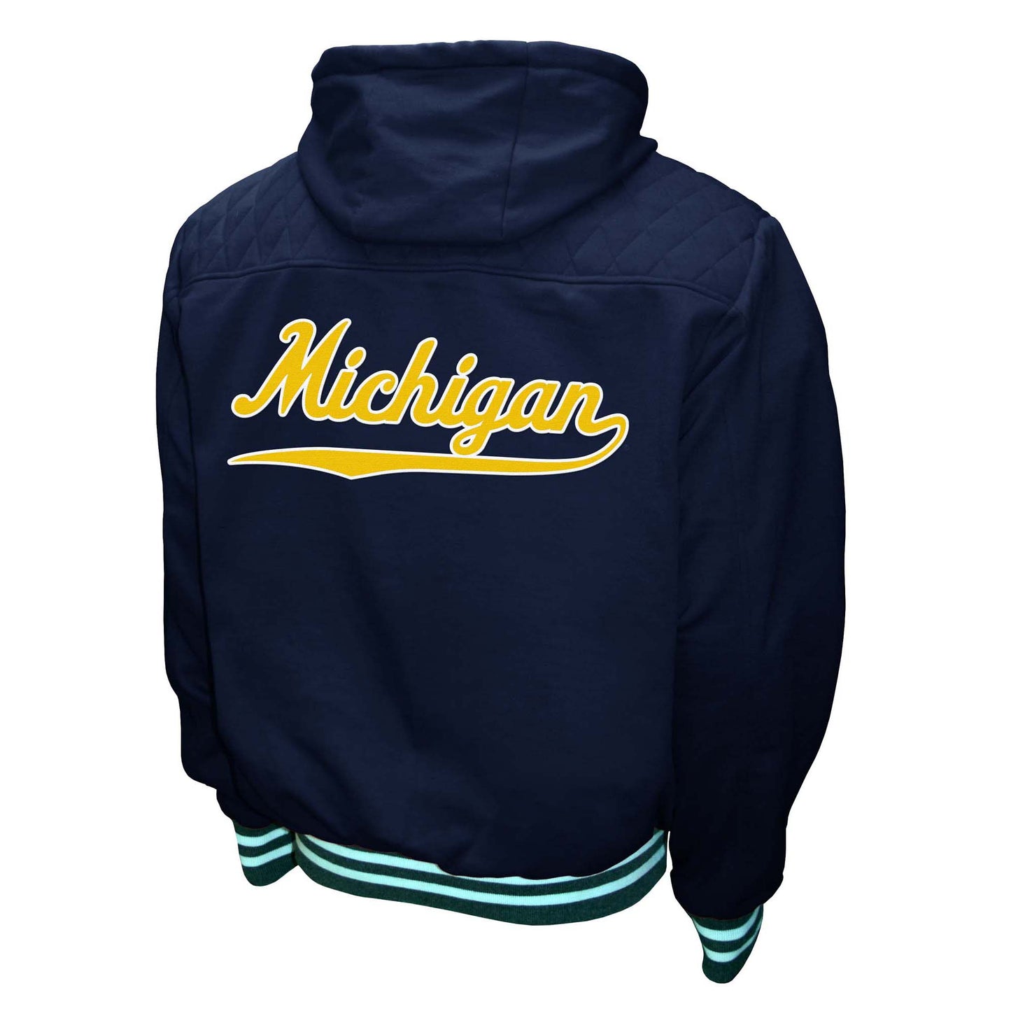 Michigan Wolverines Franchise Club Mens Walk On Hoodie Jacket