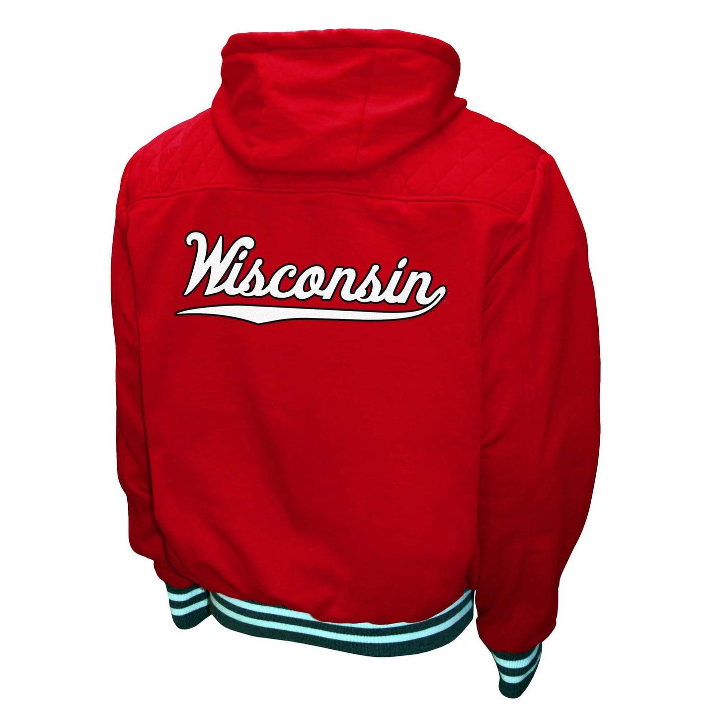 Wisconsin Badgers Franchise Club Mens Walk On Hoodie Jacket